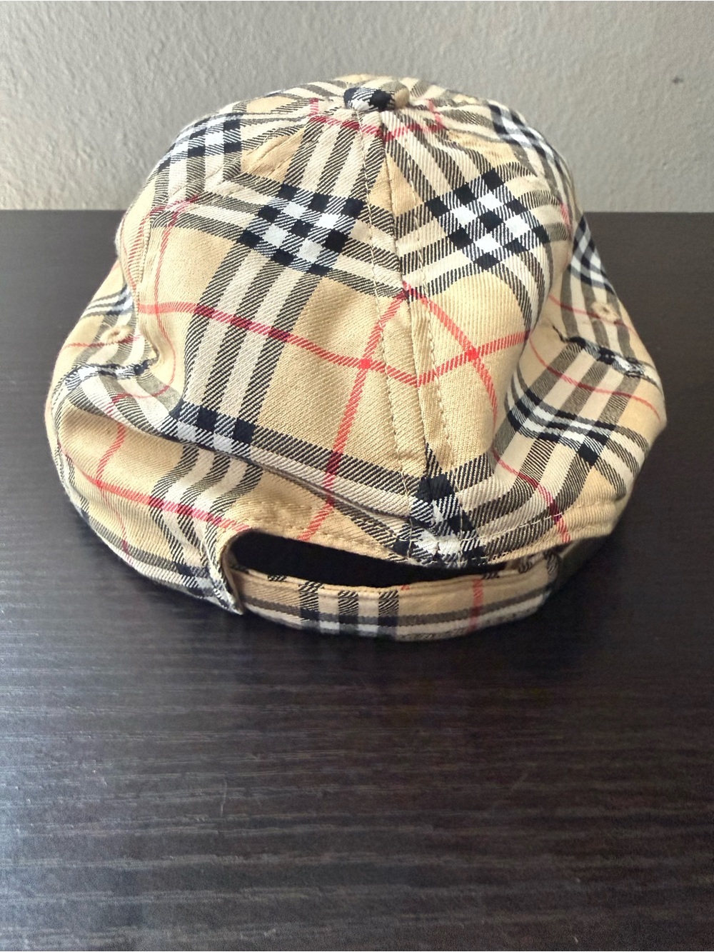 BURBERRY London Nova Check Adjustable Golf Baseball Cap Vintage - Picture 3 of 8